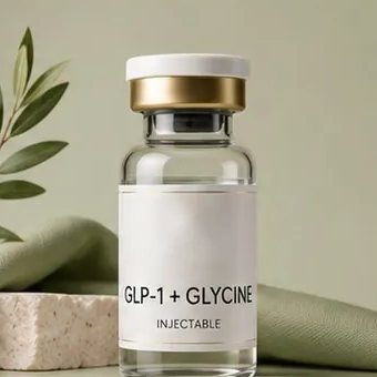 GLP-1 plus glycine vial