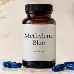 Methylene blue capsule bottle
