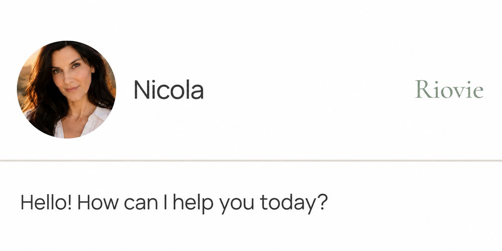 Nicola — Riovie support: Hello! How can I help you today?